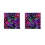 Neon Aquarium Cufflinks (Square)