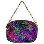 Neon Aquarium Chain Purse (One Side)