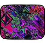 Neon Aquarium Double Sided Fleece Blanket (Mini) 