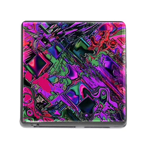 Neon Aquarium Memory Card Reader (Square 5 Slot) from ArtsNow.com Front
