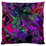 Neon Aquarium Large Cushion Case (One Side)