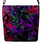 Neon Aquarium Flap Closure Messenger Bag (S)