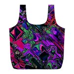 Neon Aquarium Full Print Recycle Bag (L)