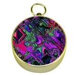 Neon Aquarium Gold Compasses