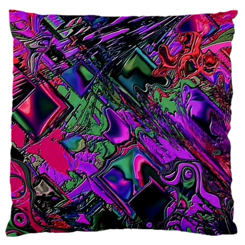 Neon Aquarium Standard Flano Cushion Case (One Side) from ArtsNow.com Front