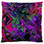 Neon Aquarium Standard Flano Cushion Case (Two Sides)