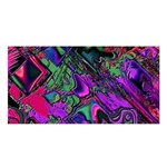 Neon Aquarium Satin Shawl