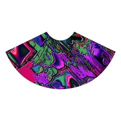 Neon Aquarium Midi Sleeveless Dress from ArtsNow.com Skirt Front