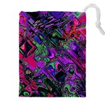 Neon Aquarium Drawstring Pouch (4XL)