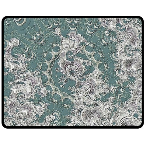 Seaweed Mandala Fleece Blanket (Medium)  from ArtsNow.com 60 x50  Blanket Front