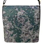 Seaweed Mandala Flap Closure Messenger Bag (S)
