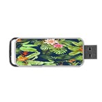 Flowers Pattern Portable USB Flash (Two Sides)