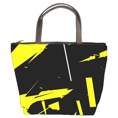 Abstract Pattern Bucket Bag from ArtsNow.com Front