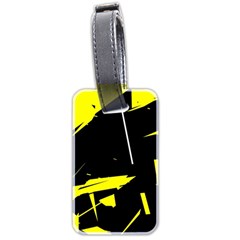 Abstract Pattern Luggage Tag (two sides) from ArtsNow.com Back