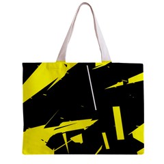 Abstract Pattern Zipper Mini Tote Bag from ArtsNow.com Front