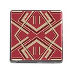 Abstract pattern geometric backgrounds   Memory Card Reader (Square 5 Slot)