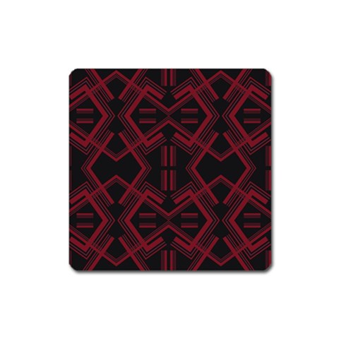 Abstract pattern geometric backgrounds   Square Magnet from ArtsNow.com Front