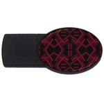 Abstract pattern geometric backgrounds   USB Flash Drive Oval (4 GB)