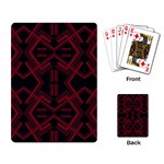 Abstract pattern geometric backgrounds   Playing Cards Single Design (Rectangle)