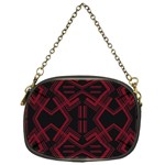 Abstract pattern geometric backgrounds   Chain Purse (One Side)