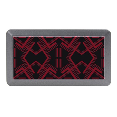 Abstract pattern geometric backgrounds   Memory Card Reader (Mini) from ArtsNow.com Front