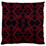 Abstract pattern geometric backgrounds   Large Cushion Case (Two Sides)