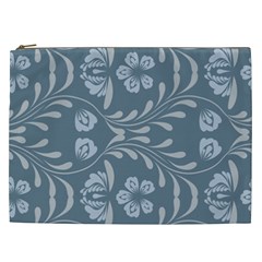 Folk flowers print Floral pattern Ethnic art Cosmetic Bag (XXL) from ArtsNow.com Front