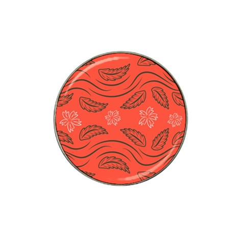 Folk flowers print Floral pattern Ethnic art Hat Clip Ball Marker (10 pack) from ArtsNow.com Front