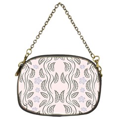 Folk flowers print Floral pattern Ethnic art Chain Purse (Two Sides) from ArtsNow.com Front