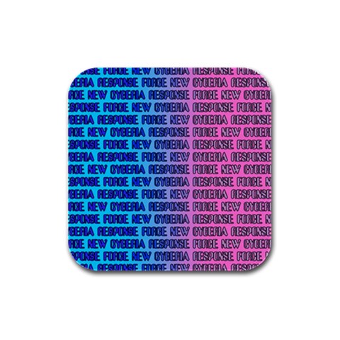 New Cyberia Response Force Rubber Square Coaster (4 pack) from ArtsNow.com Front