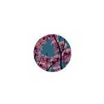 Colorful Floral Leaves Photo 1  Mini Buttons