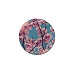 Colorful Floral Leaves Photo Golf Ball Marker (10 pack)