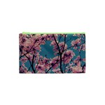 Colorful Floral Leaves Photo Cosmetic Bag (XS)