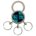 Folding For Science 3-Ring Key Chain