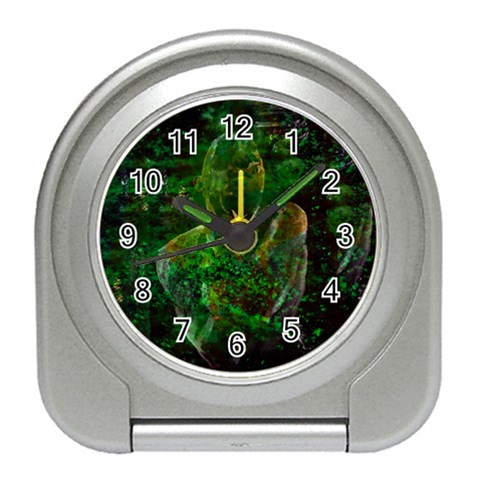 STP 0111 Cross And Cross Travel Alarm Clock from ArtsNow.com Front