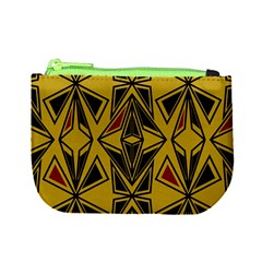 Abstract pattern geometric backgrounds   Mini Coin Purse from ArtsNow.com Front
