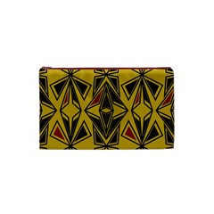 Abstract pattern geometric backgrounds   Cosmetic Bag (Small) from ArtsNow.com Front