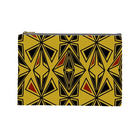 Abstract pattern geometric backgrounds   Cosmetic Bag (Large) from ArtsNow.com Front