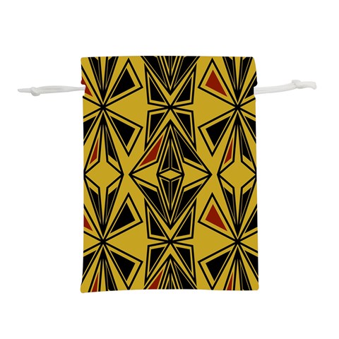 Abstract pattern geometric backgrounds   Lightweight Drawstring Pouch (S) from ArtsNow.com Front