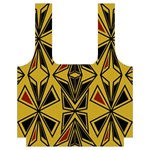 Abstract pattern geometric backgrounds   Foldable Grocery Recycle Bag