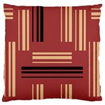 Abstract pattern geometric backgrounds   Standard Flano Cushion Case (One Side)