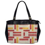 Abstract pattern geometric backgrounds   Oversize Office Handbag