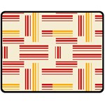 Abstract pattern geometric backgrounds   Fleece Blanket (Medium) 