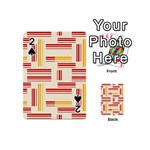 Abstract pattern geometric backgrounds   Playing Cards 54 Designs (Mini)