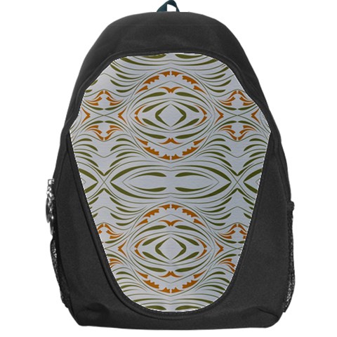Folk flowers print Floral pattern Ethnic art Backpack Bag from ArtsNow.com Front