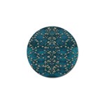 Waterlilies In The Calm Lake Of Beauty And Herbs Golf Ball Marker