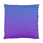 Hex Circle Points Vaporwave One Standard Cushion Case (One Side)