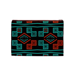 Abstract pattern geometric backgrounds   Cosmetic Bag (Medium) from ArtsNow.com Front