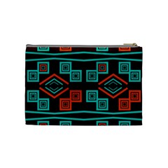 Abstract pattern geometric backgrounds   Cosmetic Bag (Medium) from ArtsNow.com Back
