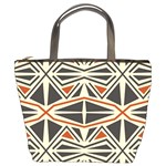 Abstract geometric design    Bucket Bag